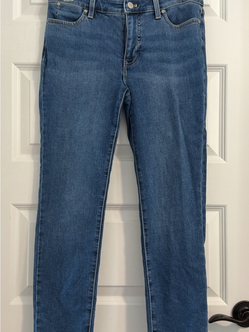 Talbots Women's Skinny Jeans in Medium Blue Denim